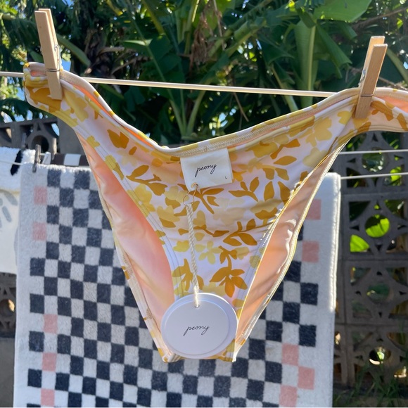 Peony Bikini Set // Daffodil // 12 - Picture 3 of 8